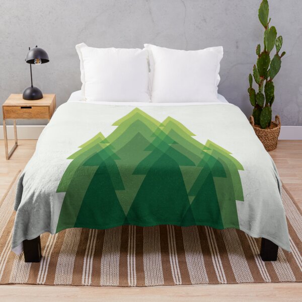 Item preview, Geometric mountains and trees designed and sold by Yanmos.