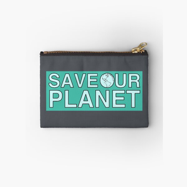Item preview, Save Our Planet - Teal designed and sold by MOREDANKMEMES.