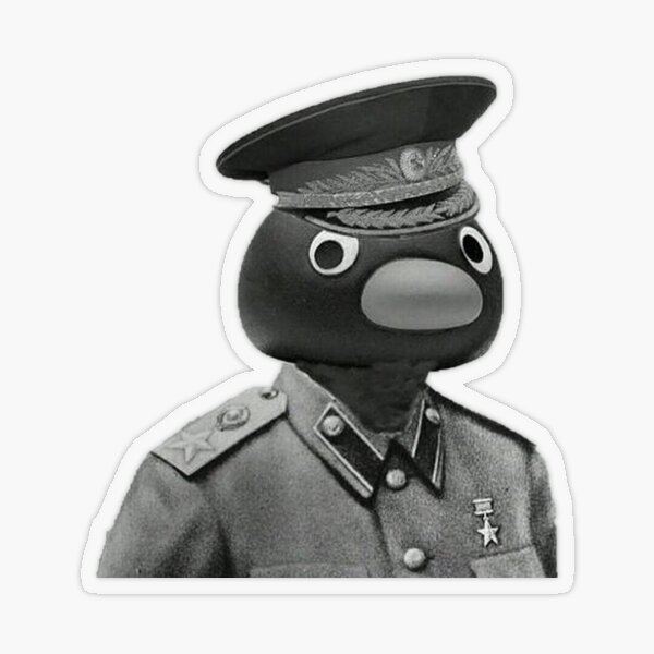Vista previa del artículo con la obra «Stalin pingu», diseñado y vendido por Stalinpingu.