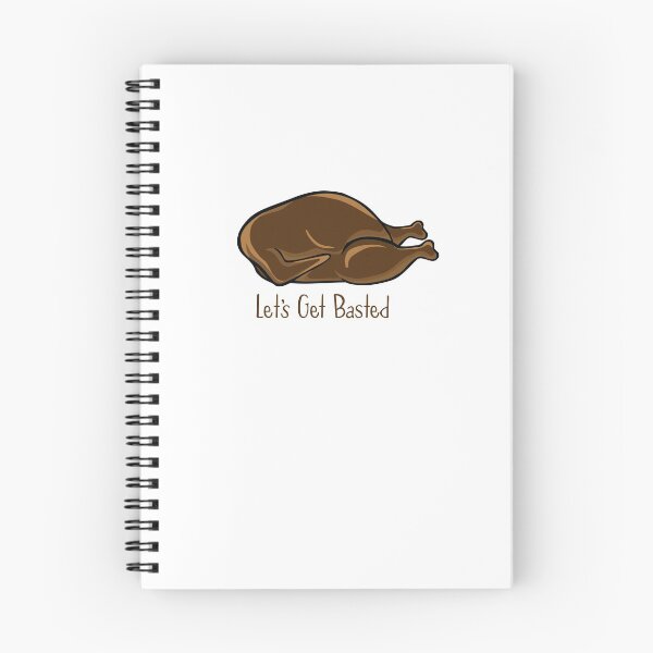 Item preview, Let's Get Basted Cartoon Turkey designed and sold by Camille Woodward.