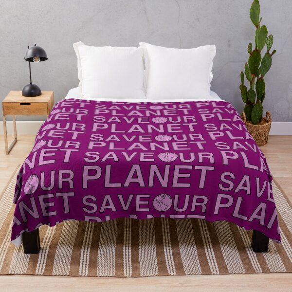 Item preview, Save Our Planet - Purple designed and sold by MOREDANKMEMES.