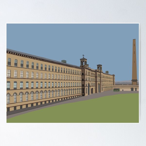 Item preview, Salts Mill designed and sold by Richard O'Neill Art.