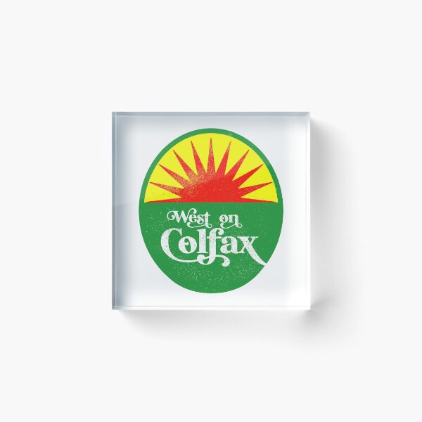Item preview, West on Colfax - truck stop sunset designed and sold by ScottCarey.