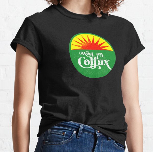 West on Colfax - truck stop sunset Classic T-Shirt