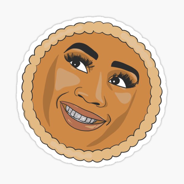 Saweetie Pie Sticker