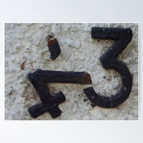 Artikelvorschau, Numbers fallen on the wall! entworfen und verkauft von Alessandra Antonini.
