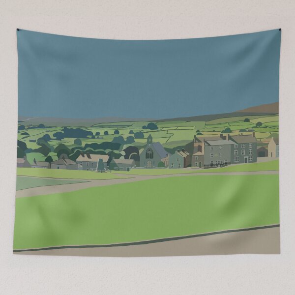 Item preview, Reeth designed and sold by Richard O'Neill Art.