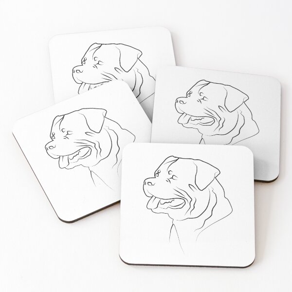 Item preview, Rottweiler Animals Silouhette designed and sold by ArtcoreAD.