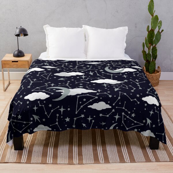 Item preview, Night Sky in Silver and White designed and sold by evannave.