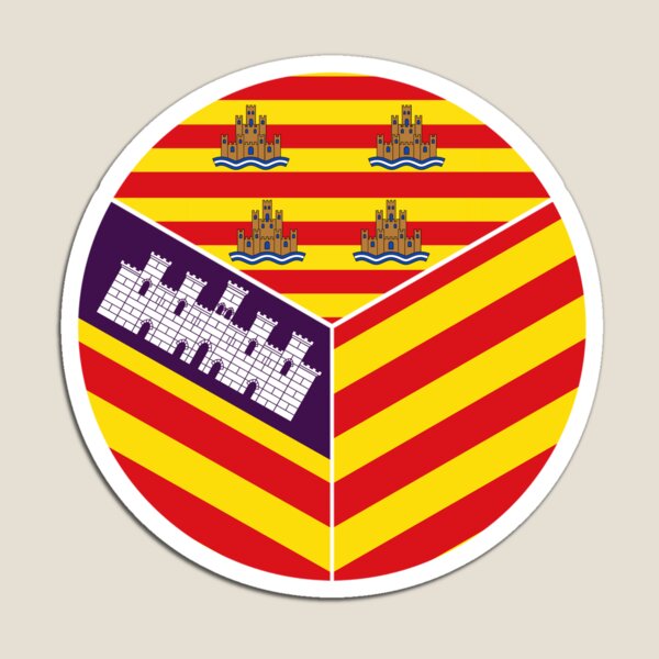 Item preview, Ibiza, Balearic Islands, Catalonia, Catalunya Flags designed and sold by Celticana.