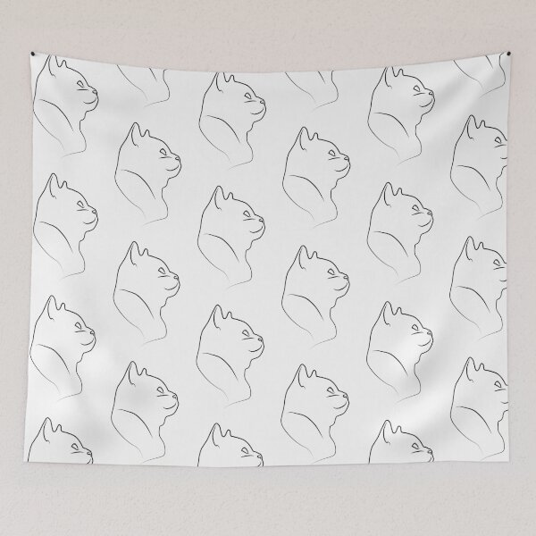 Item preview, Cat Animals Silouhette designed and sold by ArtcoreAD.