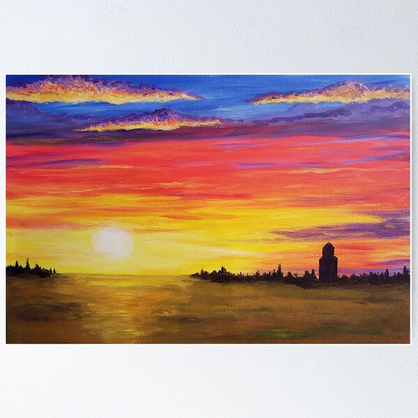 Item preview, Prairie Sunset designed and sold by Josie Duff.