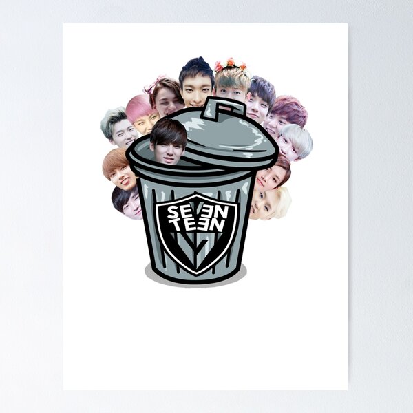 Item preview, Seventeen Trash (Mingyu) designed and sold by kryskrys.