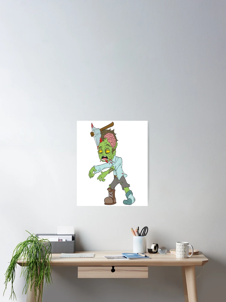 Thumbnail 2 of 3, Poster, Zombie designed and sold by RampedUpUK.