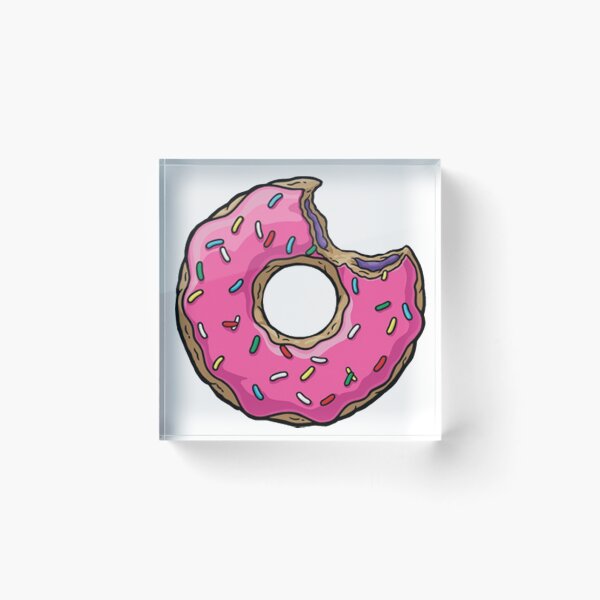Item preview, Pink Glazed Donut designed and sold by camilamancebo.