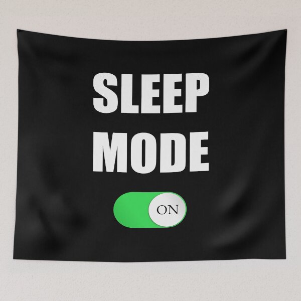 Item preview, Napping Quote Funny Sleep Mode On Funny Nap Love Sleeping designed and sold by CreatedByHeidi.