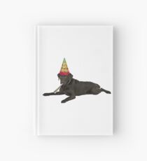 Chocolate Labrador Retriever Birthday Hardcover Journal