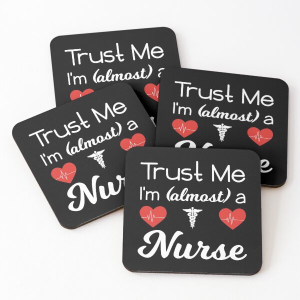 Item preview, Nursing Student Gift Trust Almost Funny Saying Nurse School  designed and sold by CreatedByHeidi.