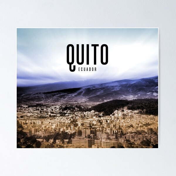 Item preview, Quito - Ecuador designed and sold by HomeLivingCo.