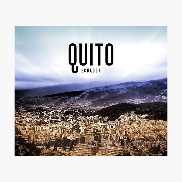 Item preview, Quito - Ecuador designed and sold by HomeLivingCo.