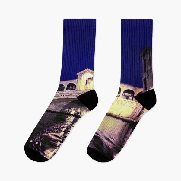 Item preview, Street-art on the Rialto Bridge (Venice, Italy) designed and sold by sheSzen.