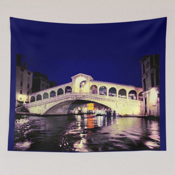 Item preview, Street-art on the Rialto Bridge (Venice, Italy) designed and sold by sheSzen.