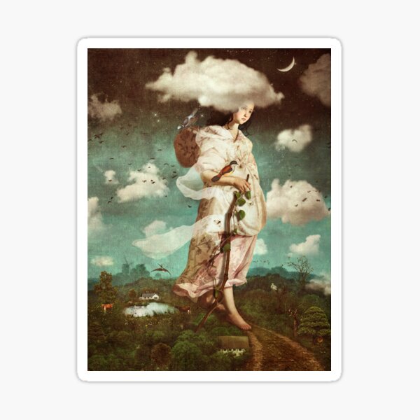 Vista previa del artículo con la obra «La giganta», diseñado y vendido por dandelionimage.