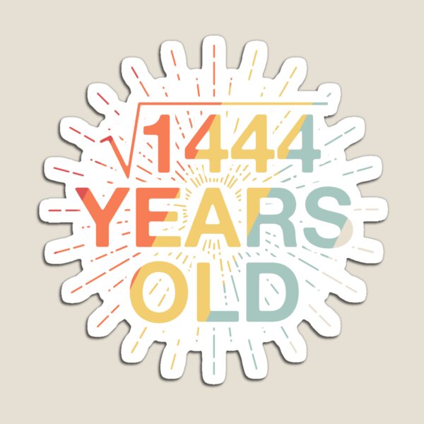 Item preview, Square Root 1444 38th Birthday  designed and sold by Vanover Designs.