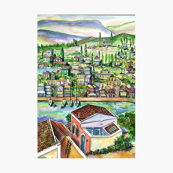 Item preview, Hillside Village designed and sold by mleboeuf.