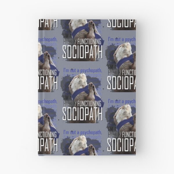 Item preview, Otter Sherlock I'm a high functioning sociopath designed and sold by morigirl.