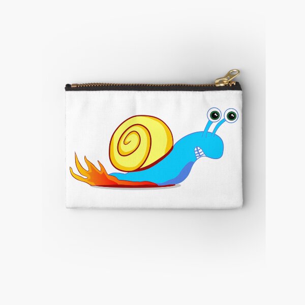 Item preview, Fast racing snail, running snail designed and sold by claudiasartwork.