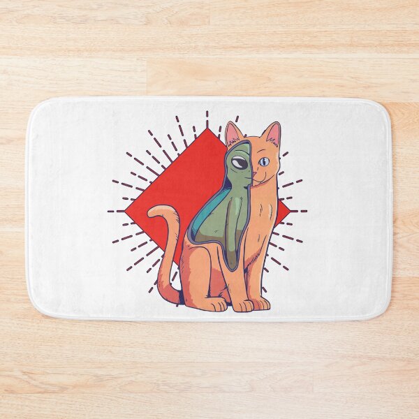 Item preview, Alien cat designed and sold by emphatic.