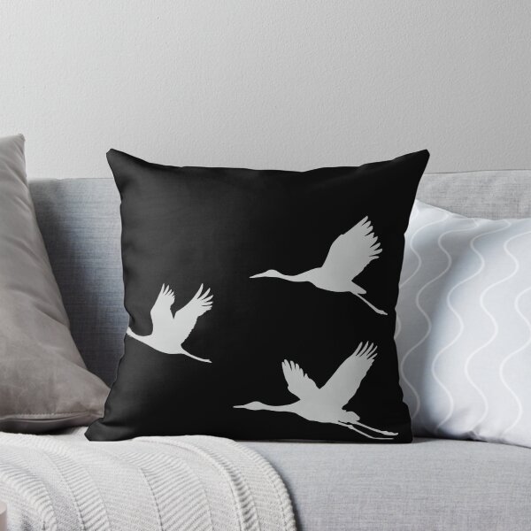 Item preview, Flock of cranes (Grus grus) designed and sold by RosArt100.