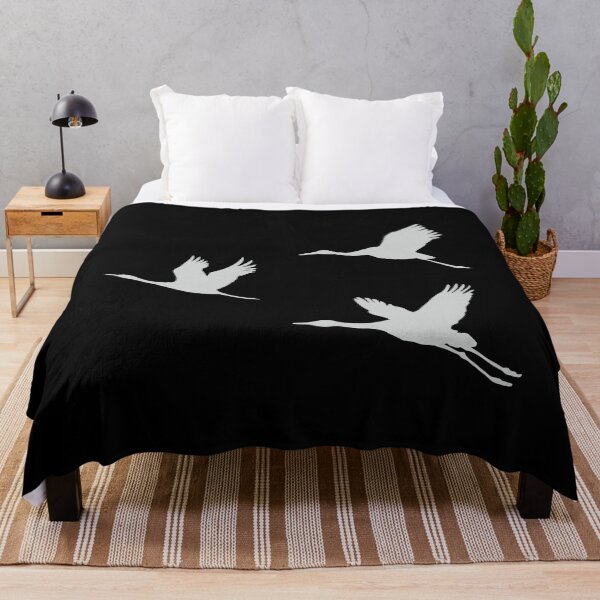 Item preview, Flock of cranes (Grus grus) designed and sold by RosArt100.