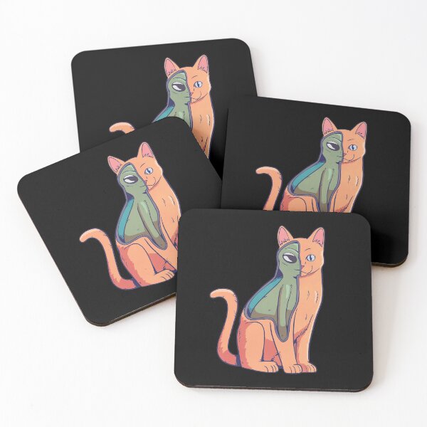 Item preview, Alien cat designed and sold by emphatic.