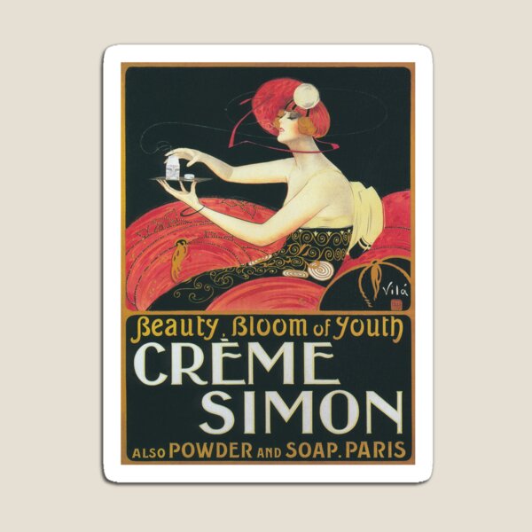 Item preview, Cosmetics Vintage Advertisement Poster, Bathroom Wall Art designed and sold by vintagevivian.