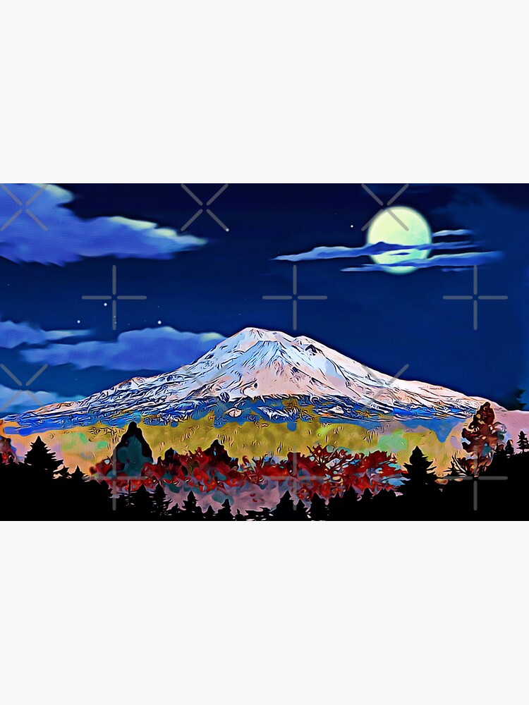 Mount Shasta by doniainart