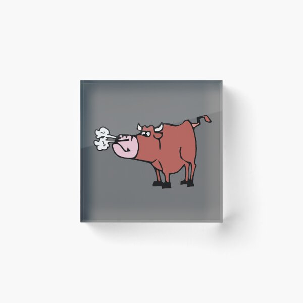 Item preview, Snorting bull (Bos taurus) designed and sold by RosArt100.