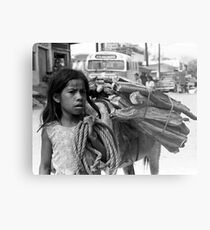Main Street, Puerto Escondido, Mexico Metal Print