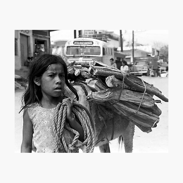 Main Street, Puerto Escondido, Mexico Photographic Print