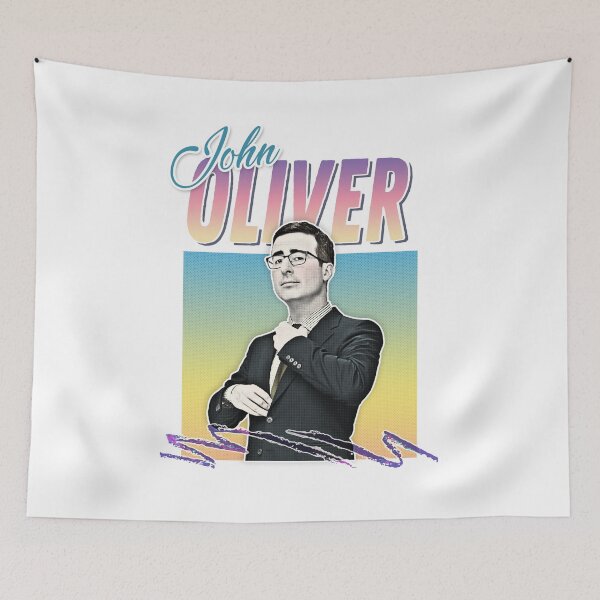 Item preview, Last Week Tonight With John Oliver - Awesome original retro fan art design designed and sold by AestheticNow.