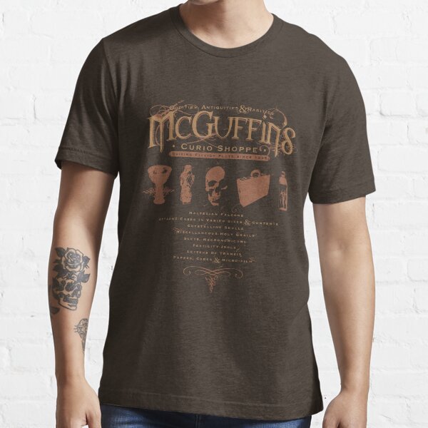 McGuffin's Curio Shoppe - (for Dark Shirts) Essential T-Shirt