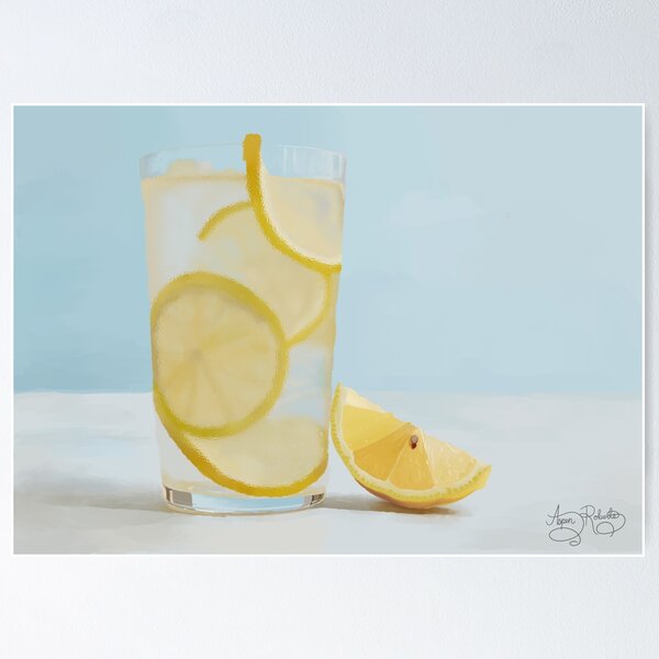 Item preview, Lemon Water designed and sold by AspenTheTree.