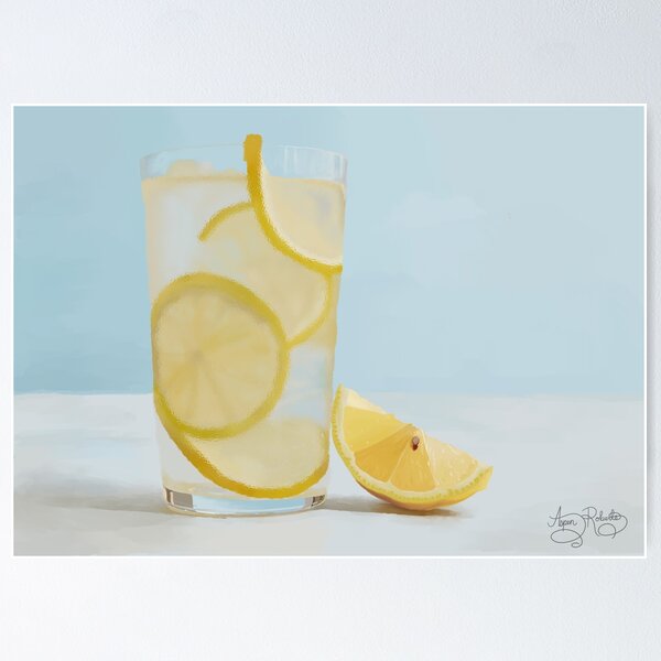 Item preview, Lemon Water designed and sold by AspenTheTree.