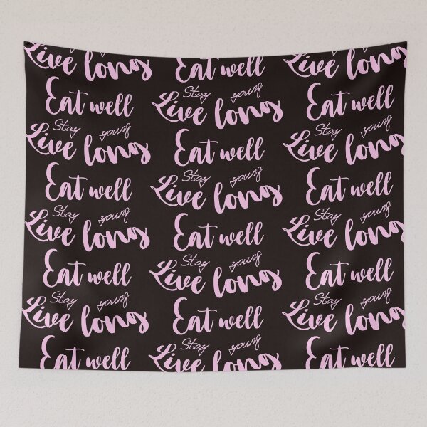 Item preview, Eat well,Stay young ,Live long designed and sold by morigirl.