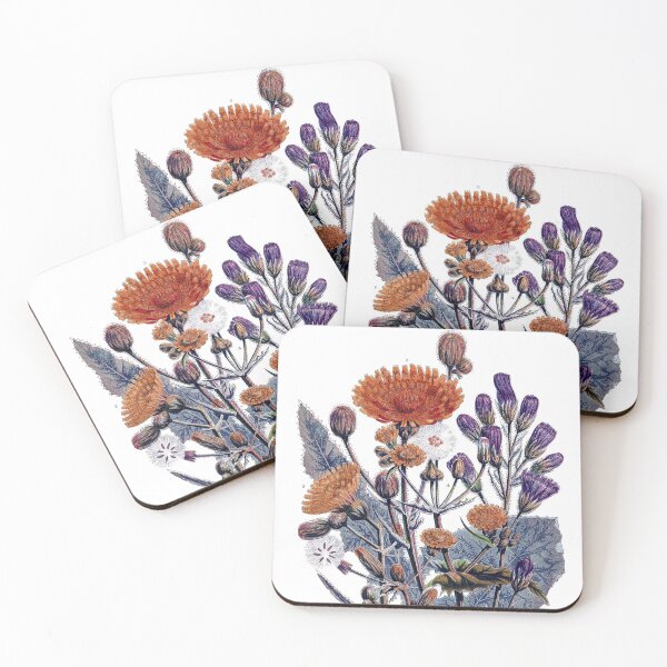 Item preview, Sow Thistle flowers Old Illustration designed and sold by simpson92.