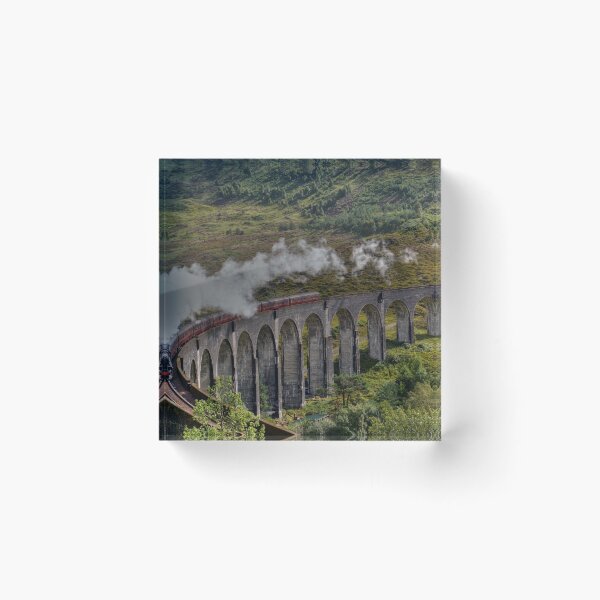 Item preview, Jacobite Steam Train, Glenfinnan Viaduct, Scotland. designed and sold by AlbaPhotography.