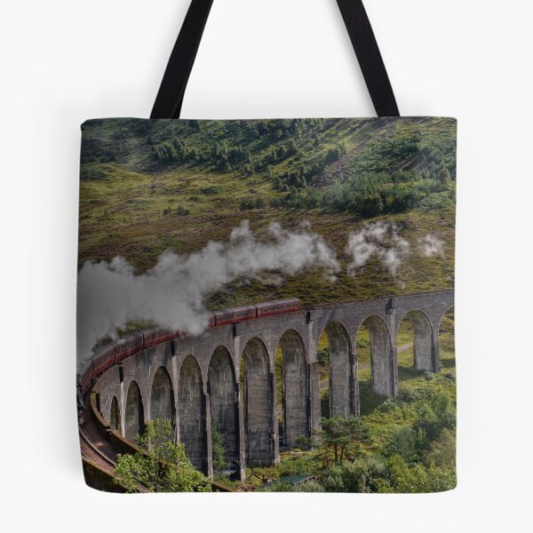 Item preview, Jacobite Steam Train, Glenfinnan Viaduct, Scotland. designed and sold by AlbaPhotography.