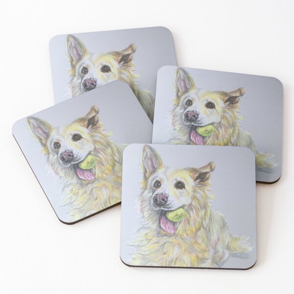 Item preview, White German Shepherd designed and sold by Merlinsmates.