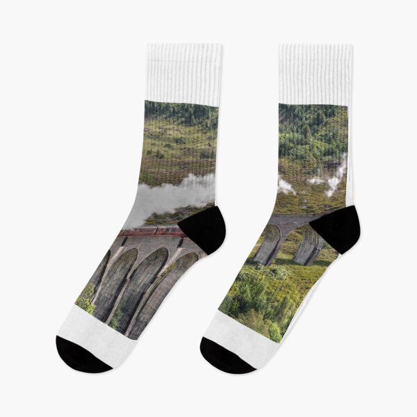 Item preview, Jacobite Steam Train, Glenfinnan Viaduct, Scotland. designed and sold by AlbaPhotography.